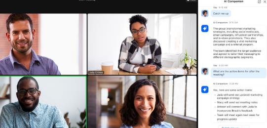 How Does AI Companion Aid in Meeting Summary?